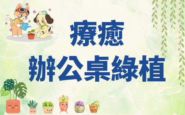 療癒辦公桌，綠意解憂！客製化盆栽，為你打造專屬療癒空間 