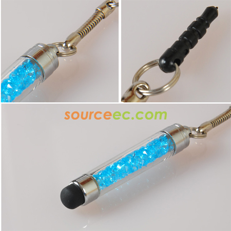 禮品訂造水晶觸控廣告筆紀念品