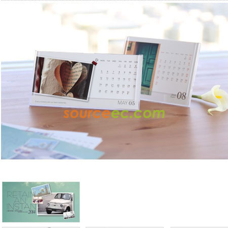 禮品訂造簡易檯曆紀念品