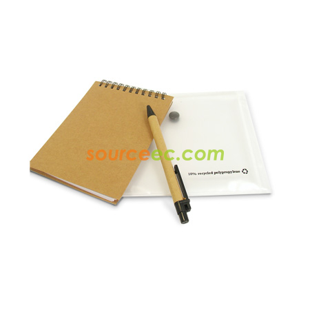 禮品訂造環保記事本(帶環保筆)紀念品