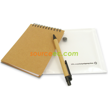 禮品訂造環保記事本(帶環保筆)紀念品