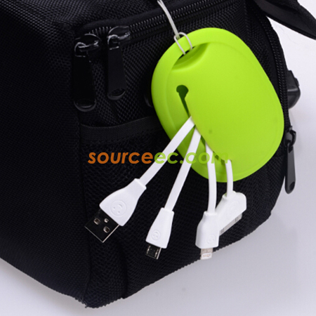 禮品訂造彩色USB數據線包紀念品