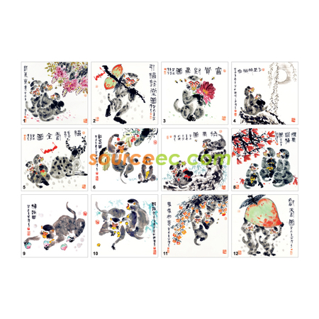 禮品訂造座檯月曆紀念品