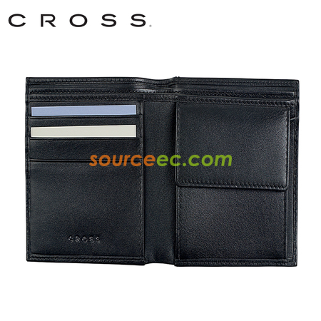 禮品訂造Cross 皮製雙折式散紙包紀念品