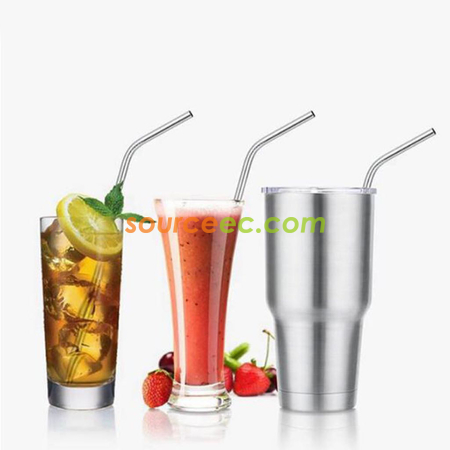 禮品訂造不鏽鋼斜口吸管紀念品