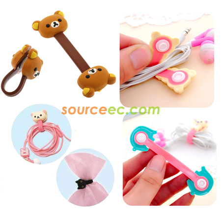 禮品訂造卡通捆線器紀念品