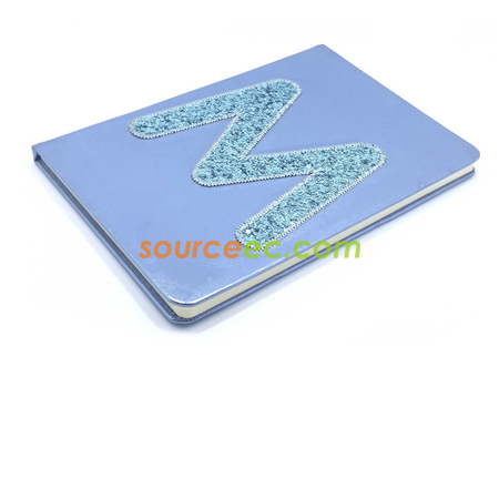 禮品訂造字母皮製筆記簿紀念品