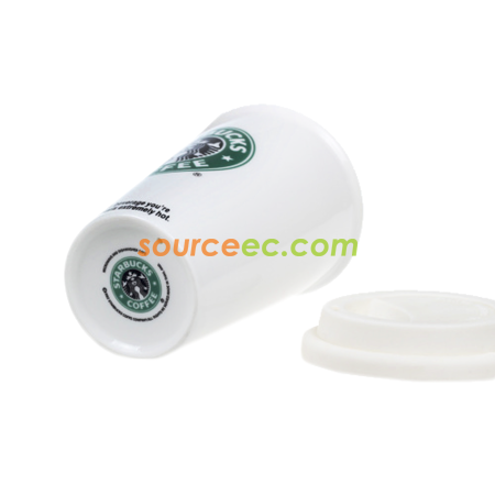 禮品訂造400ML陶瓷廣告杯紀念品