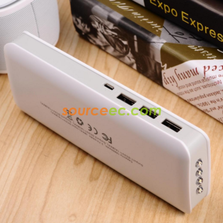 禮品訂造三充帶燈移動充電器紀念品