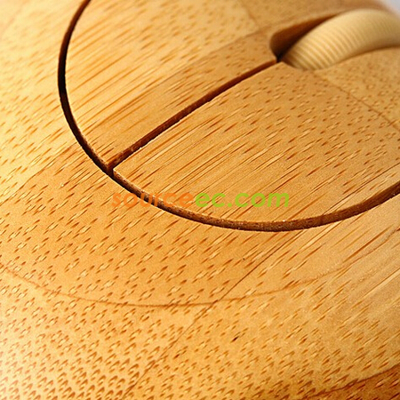 禮品訂造竹子心形有線滑鼠 紀念品