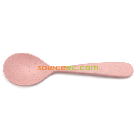 禮品訂造帶湯匙麥稈碗紀念品