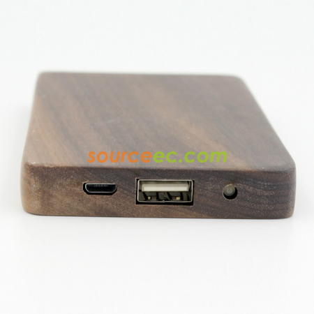 禮品訂造木質外殼移動電源紀念品