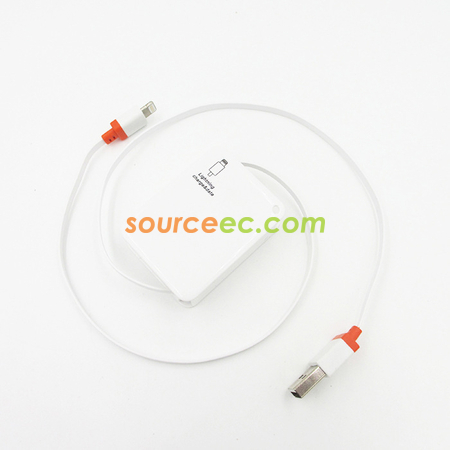 禮品訂造便攜伸縮數據線紀念品