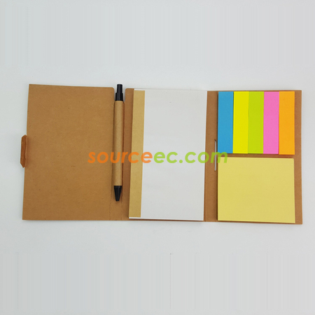 禮品訂造帶筆環保便簽本紀念品
