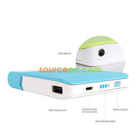 禮品訂造化妝鏡移動電源紀念品