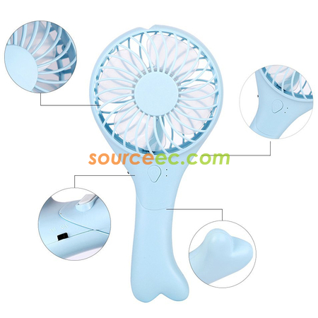 禮品訂造可折疊充電風扇紀念品