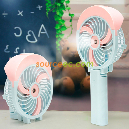 可折疊USB噴霧風扇