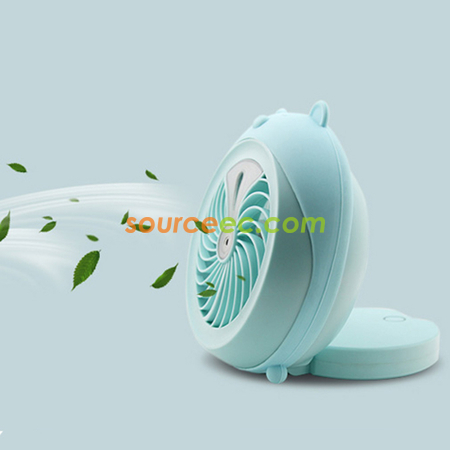 禮品訂造創意USB充電加濕風扇紀念品
