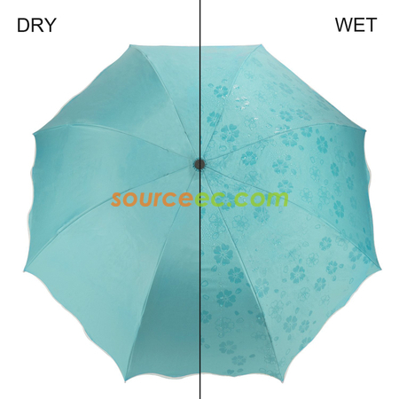 禮品訂造遇水變色折疊廣告傘紀念品