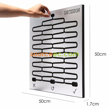 禮品訂造鋼珠木板創意玩具紀念品