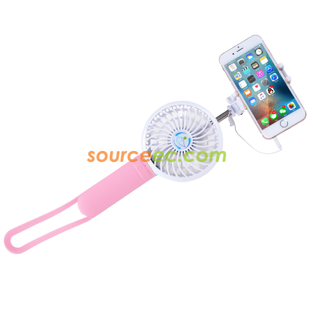 禮品訂造迷你自拍杆小風扇紀念品
