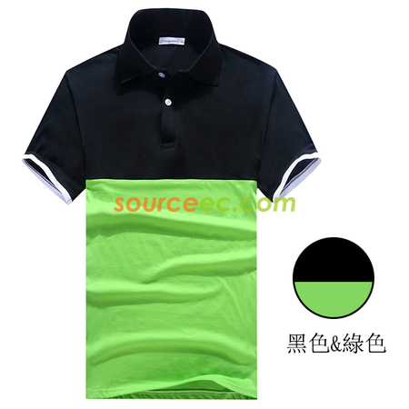 禮品訂造翻領撞色Polo班衫紀念品