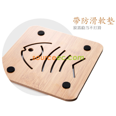 禮品訂造健康木製隔熱墊紀念品