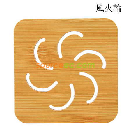 禮品訂造健康木製隔熱墊紀念品