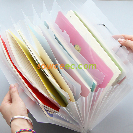 禮品訂造磨砂透明a4文件袋紀念品