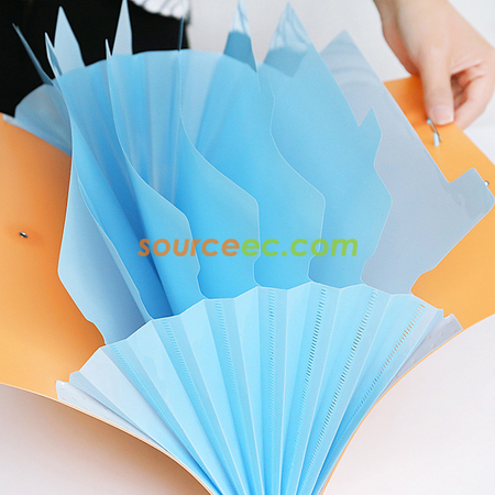 禮品訂造簡約多層搭扣文件袋紀念品