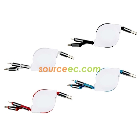禮品訂造伸縮手機充電線紀念品