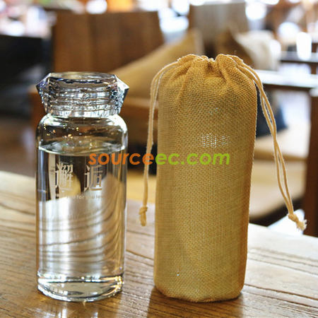 禮品訂造370ML 鑽石玻璃杯紀念品