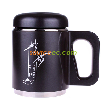 禮品訂造480ML 紫砂辦公杯紀念品