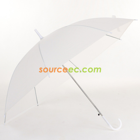 禮品訂造磨砂半透明廣告雨傘紀念品