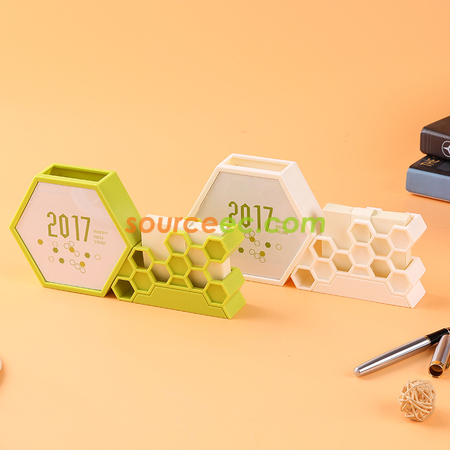 禮品訂造創意筆筒檯曆紀念品