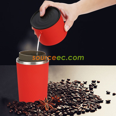 禮品訂造250ML 咖啡研磨保溫杯紀念品