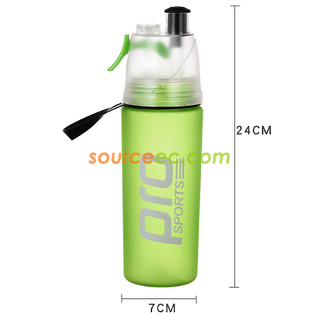 禮品訂造600ML噴水水壺紀念品