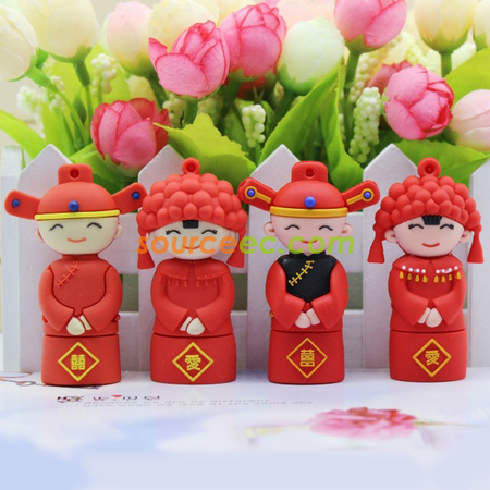 婚慶USB手指禮品