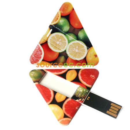 三角形卡片USB手指禮品