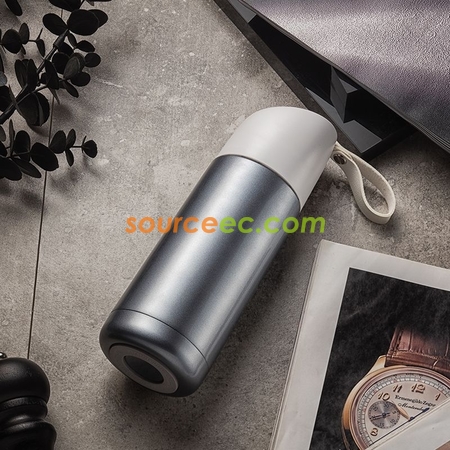 禮品訂造370ML 便攜不銹鋼保溫杯紀念品