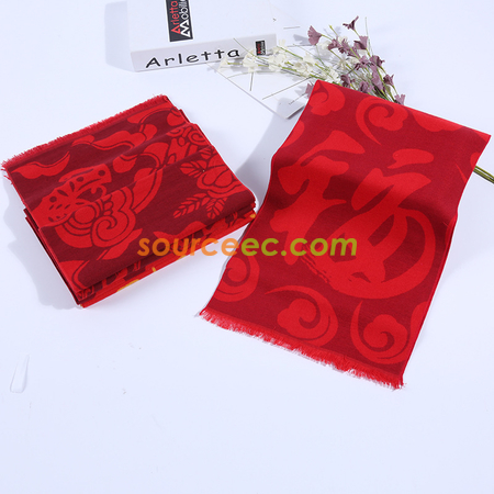 禮品訂造百福圍巾紀念品