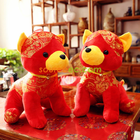 禮品訂造金犬招財紀念品