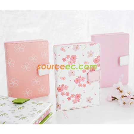 禮品訂造櫻花手帳本禮盒裝紀念品