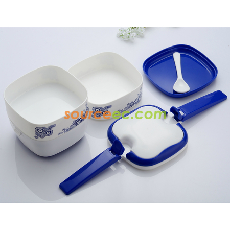 禮品訂造青花瓷手提午餐盒紀念品