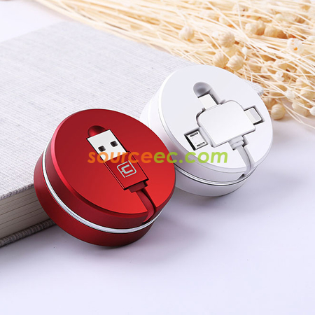 禮品訂造伸縮數據線紀念品