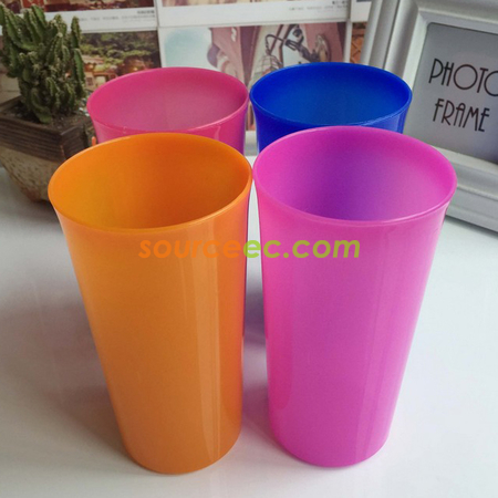 禮品訂造帶蓋膠廣告杯紀念品