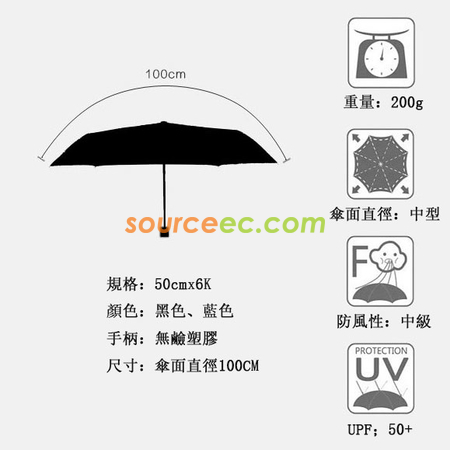 禮品訂造迷你五摺傘紀念品