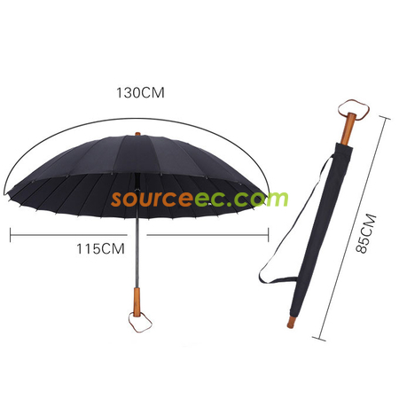禮品訂造24骨直桿雨傘紀念品