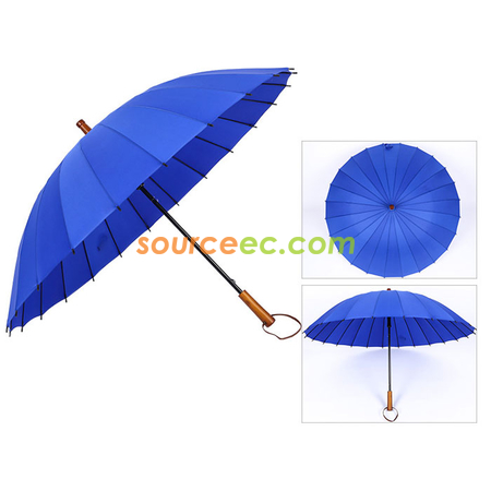 禮品訂造24骨直桿雨傘紀念品