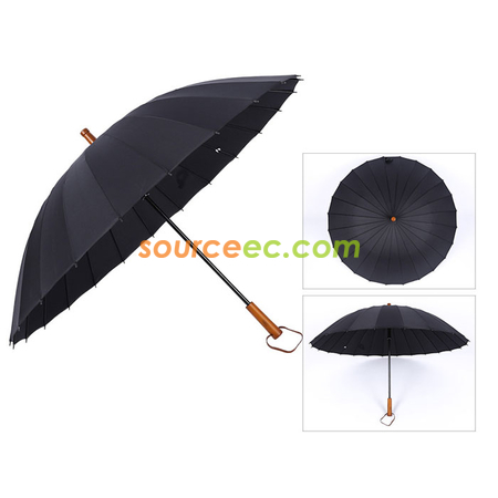 禮品訂造24骨直桿雨傘紀念品